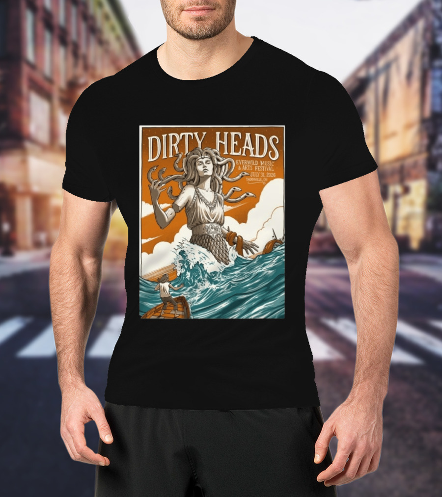 Dirty Heads Everwild Music & Arts Festival Thornville Ohio July 31 2026 T-Shirt