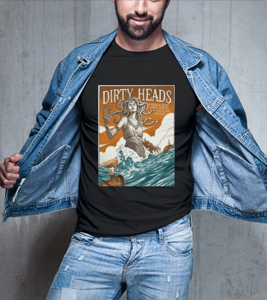 Dirty Heads Everwild Music & Arts Festival Thornville Ohio July 31 2026 T-Shirt