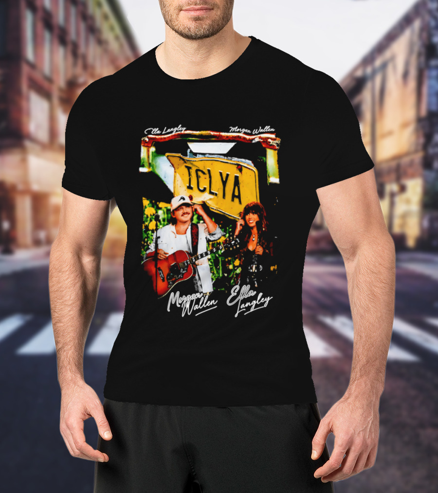 Morgan Wallen Ella Langley ICLYA Collaboration T-Shirt