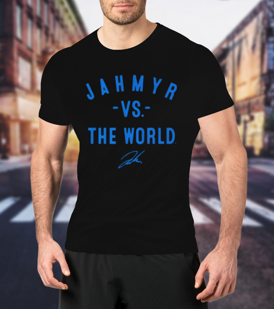 Jahmyr Vs The World Detroit Lions T-Shirt