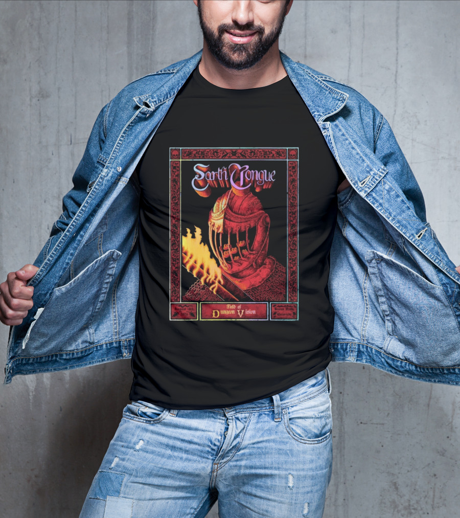 Earth Tongue August 16th 2023 Field Of Dungeon Vision Lyons Colorado T-Shirt