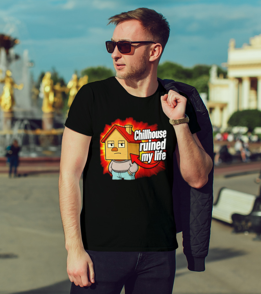 Chillhouse Ruined My Life Cube House T-Shirt