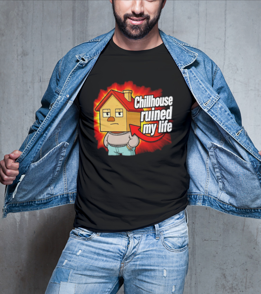 Chillhouse Ruined My Life Cube House T-Shirt