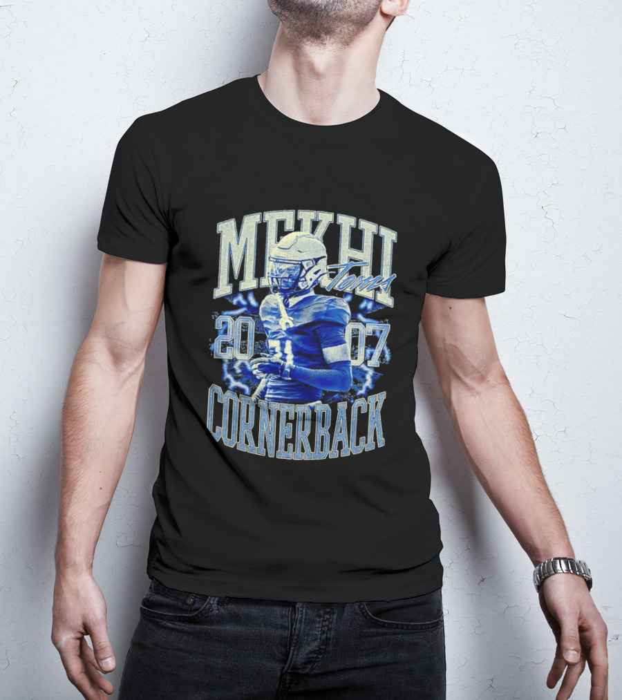 Mekhi Toms Cornerback 2007 Football Player Sports T-Shirt