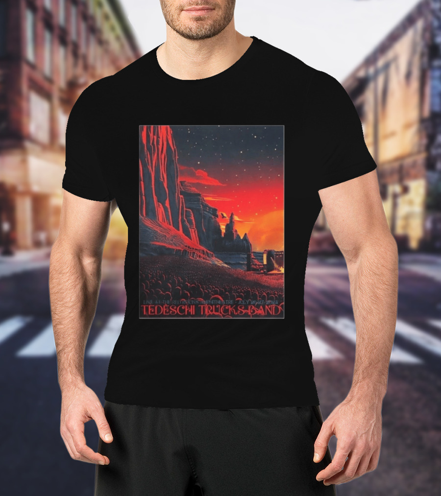 Tedeschi Trucks Band Live At Red Rocks Amphitheatre July 26 27 2024 Morrison Colorado T-Shirt