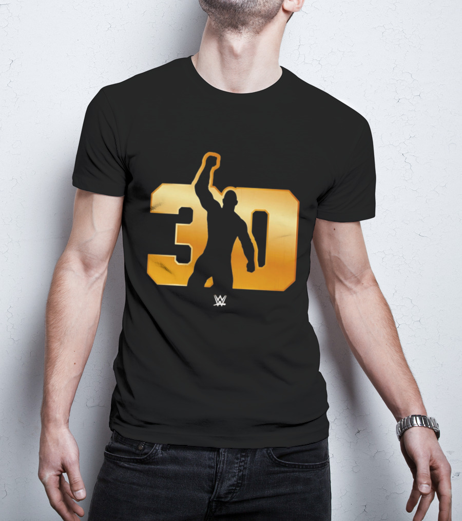 The Rock 30 WWE Years Anniversary Celebration T-Shirt