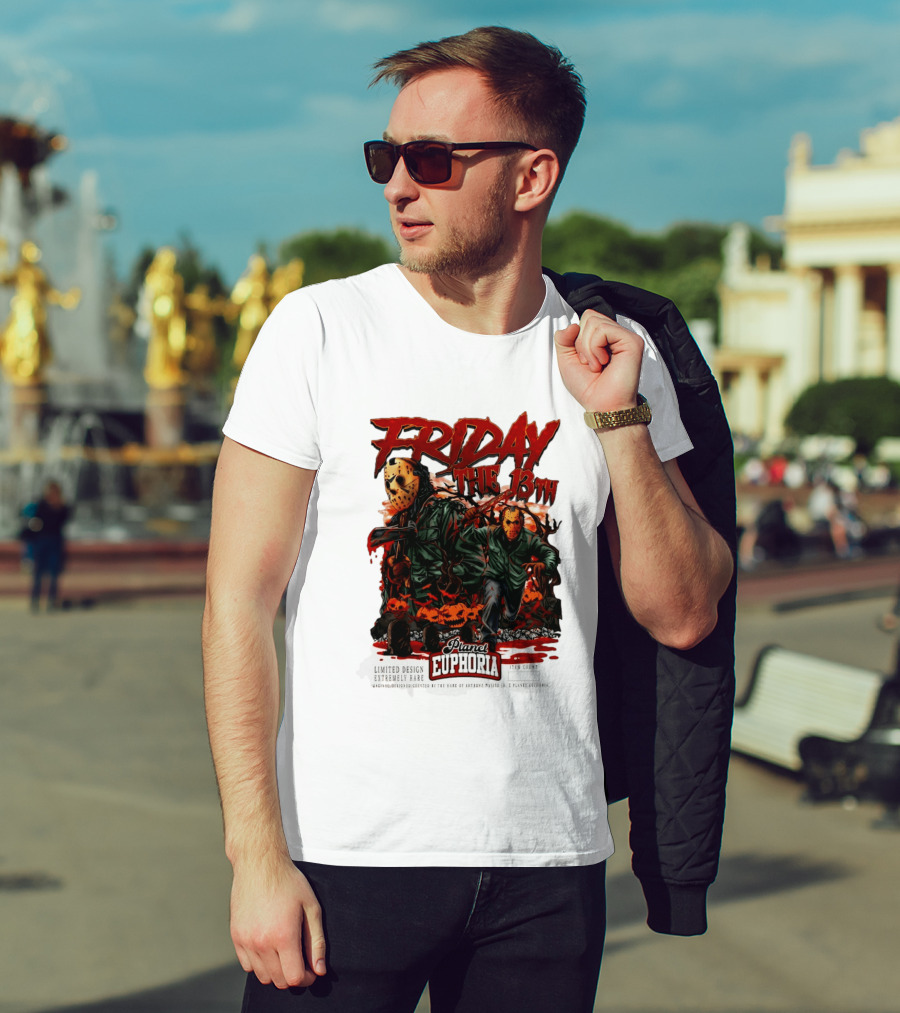 Friday The 13th Jason Voorhees Planet Euphoria Limited Edition T-Shirt