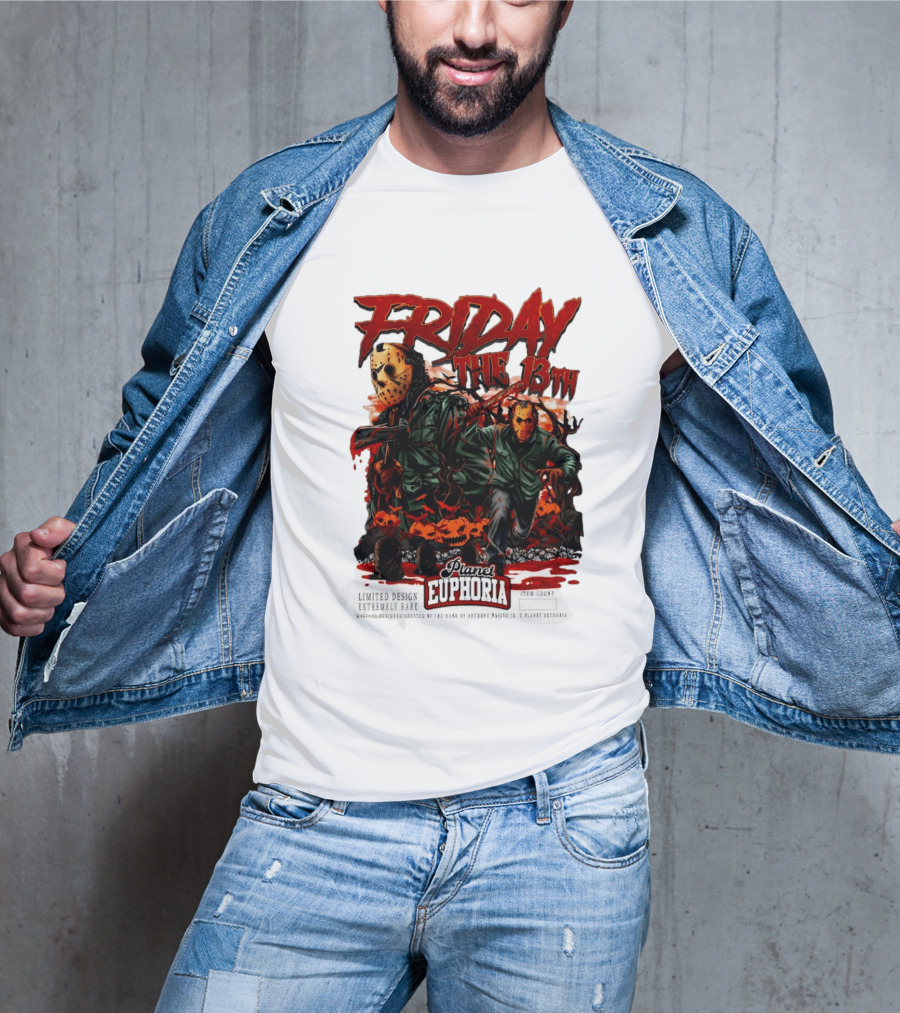 Friday The 13th Jason Voorhees Planet Euphoria Limited Edition T-Shirt