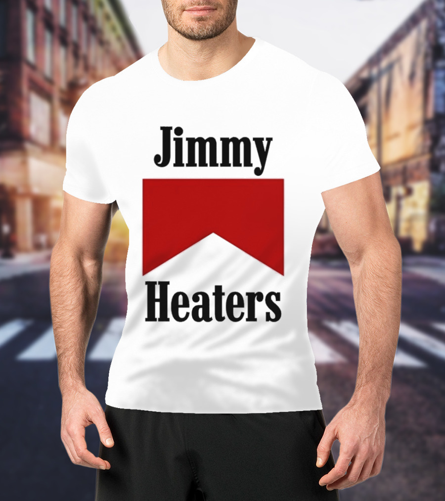 Jimmy Heaters Marlboro Cigarettes Red Banner T-Shirt