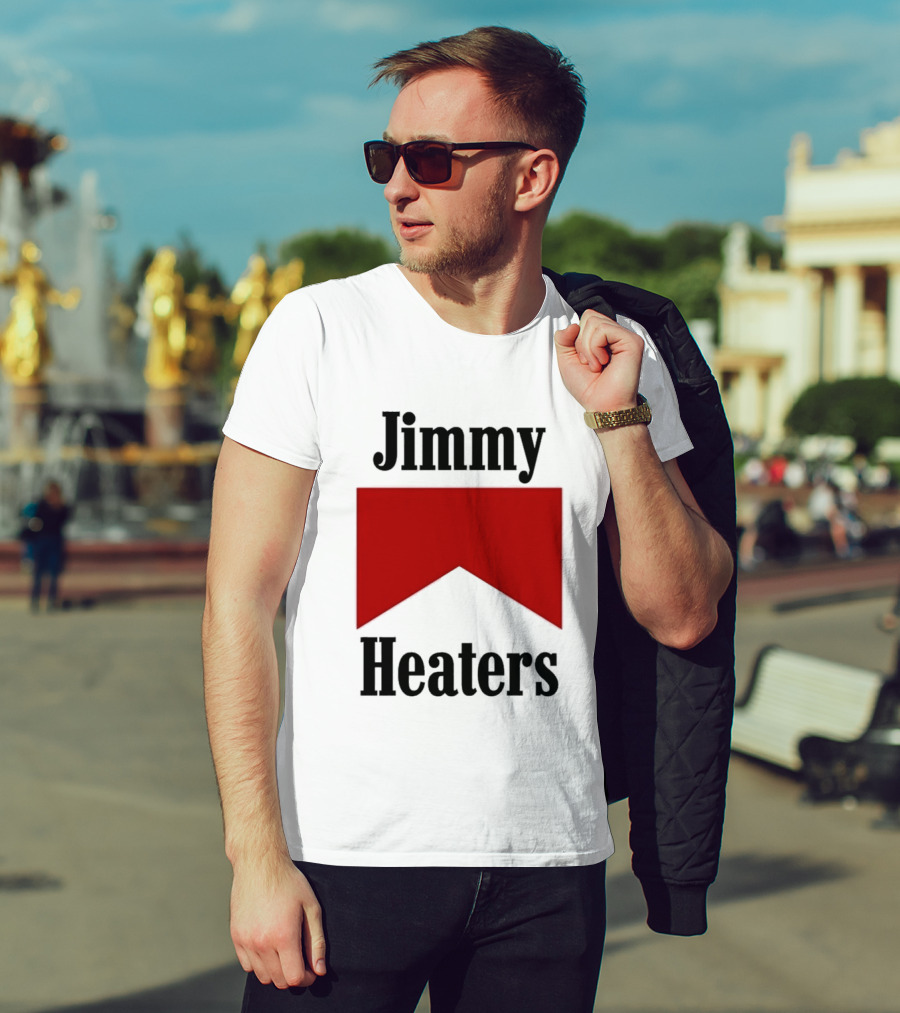 Jimmy Heaters Marlboro Cigarettes Red Banner T-Shirt