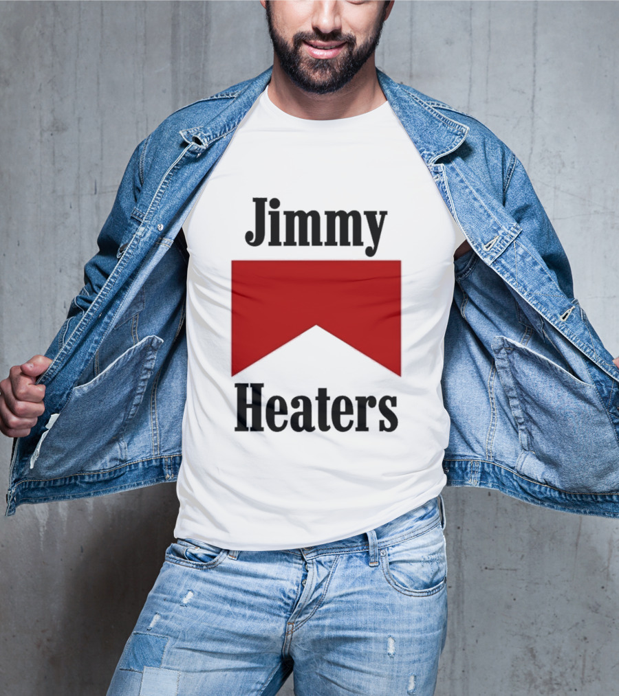 Jimmy Heaters Marlboro Cigarettes Red Banner T-Shirt