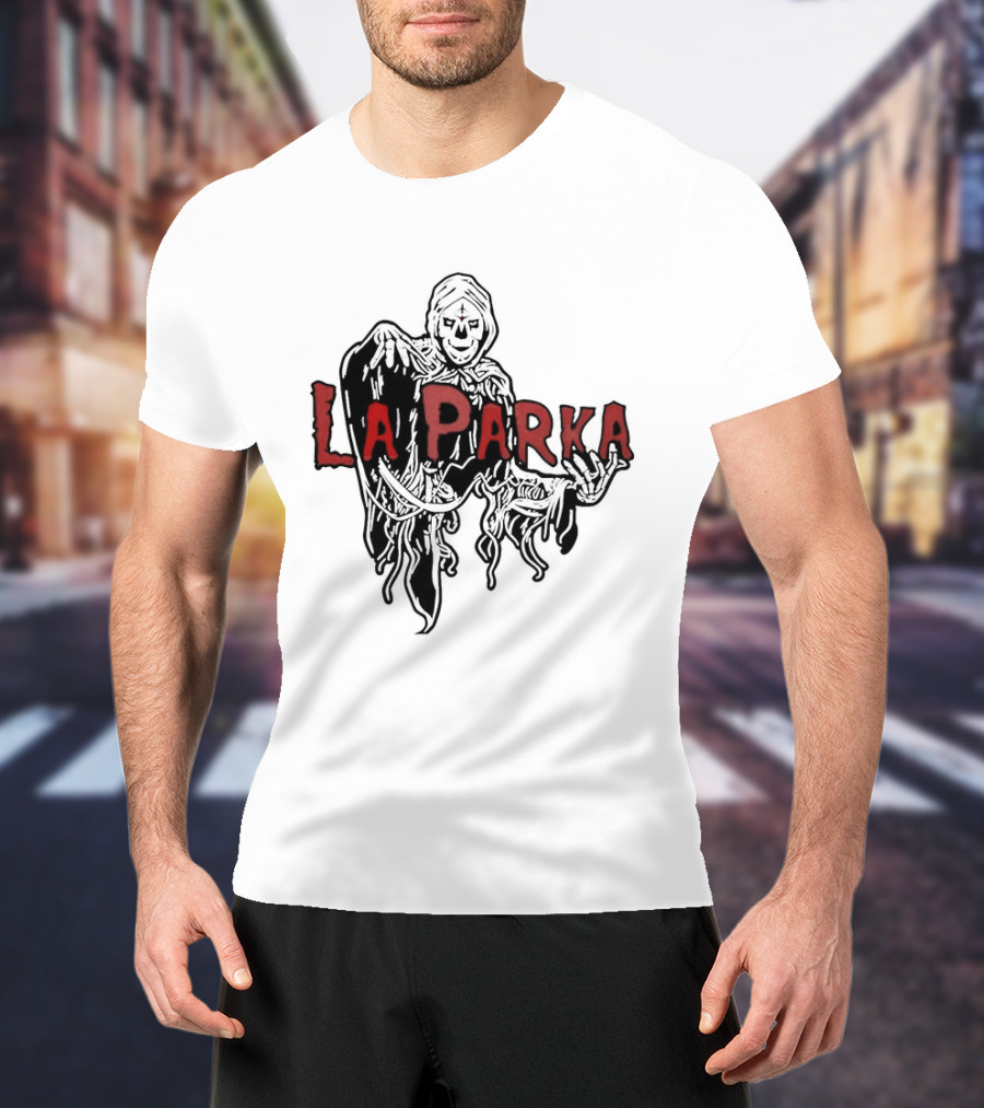 La Parka Grim Reaper Lucha Libre Luchador T-Shirt