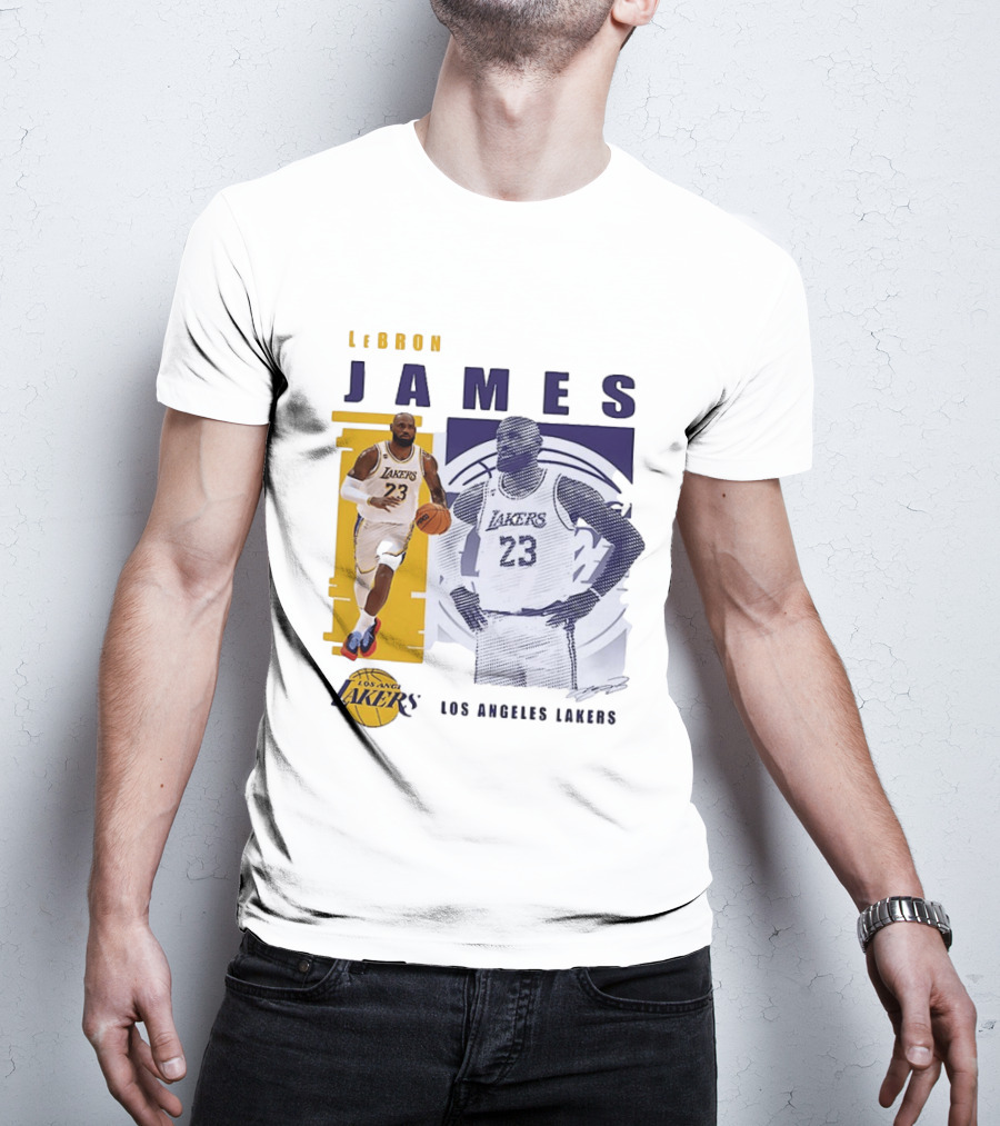LeBron James Los Angeles Lakers NBA 2026 Team Legend T-Shirt