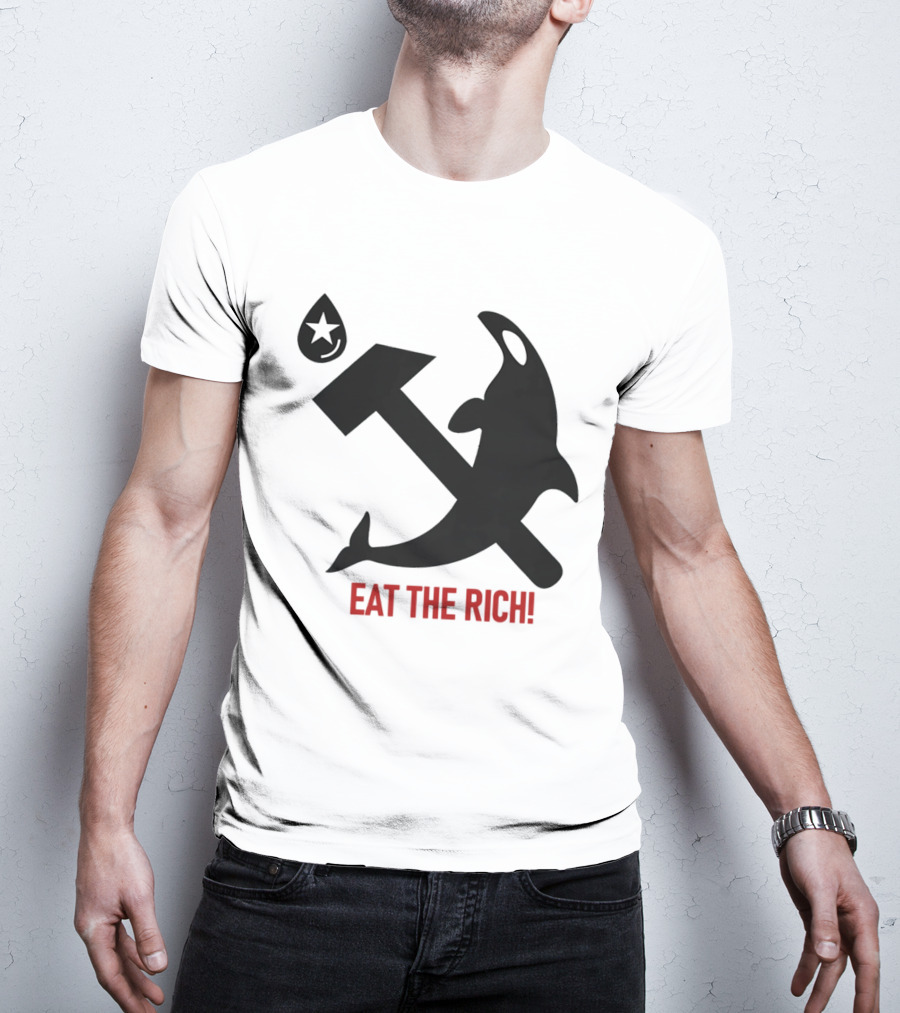 Eat The Rich Orca Hammer Star T-Shirt