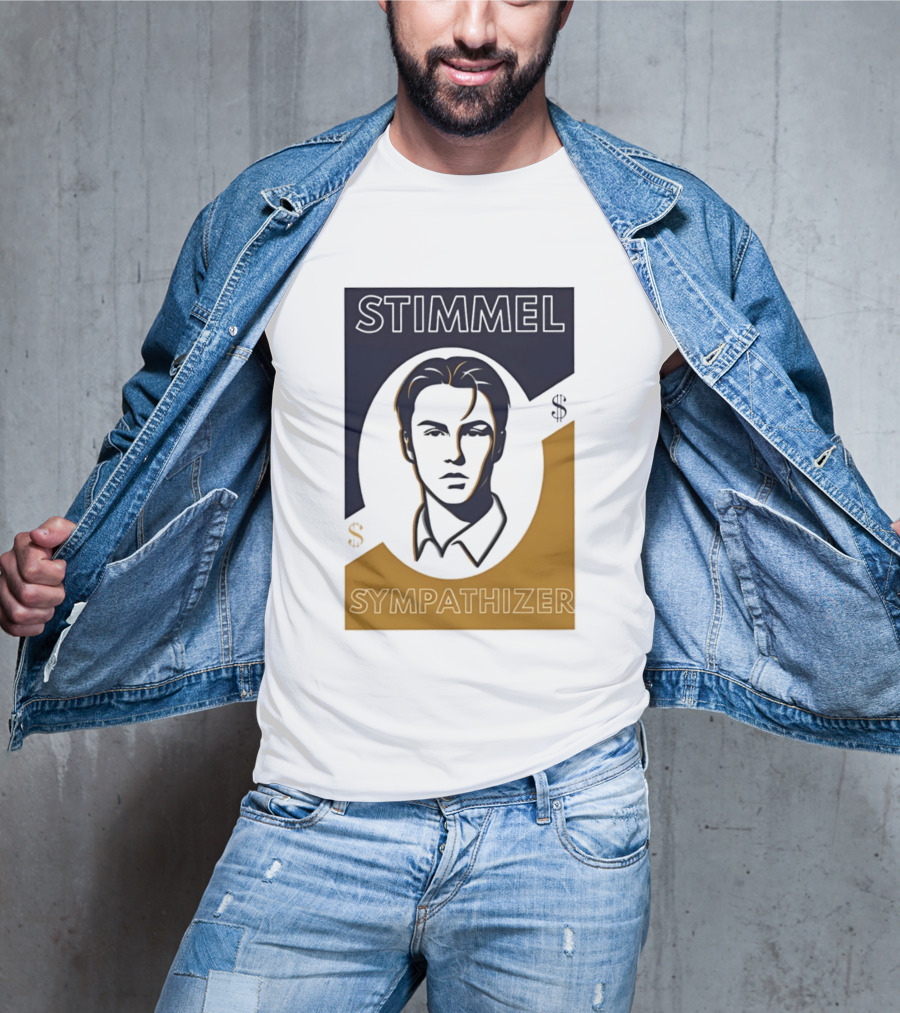 Stimmel Sympathizer Face Art With Dollar T-Shirt