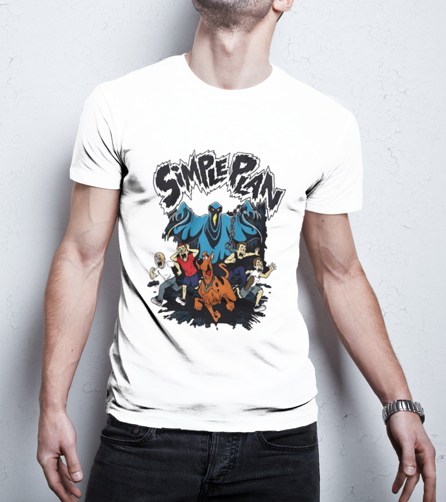Simple Plan Scooby Doo The Bigger Than You Think Tour 2026 T-Shirt