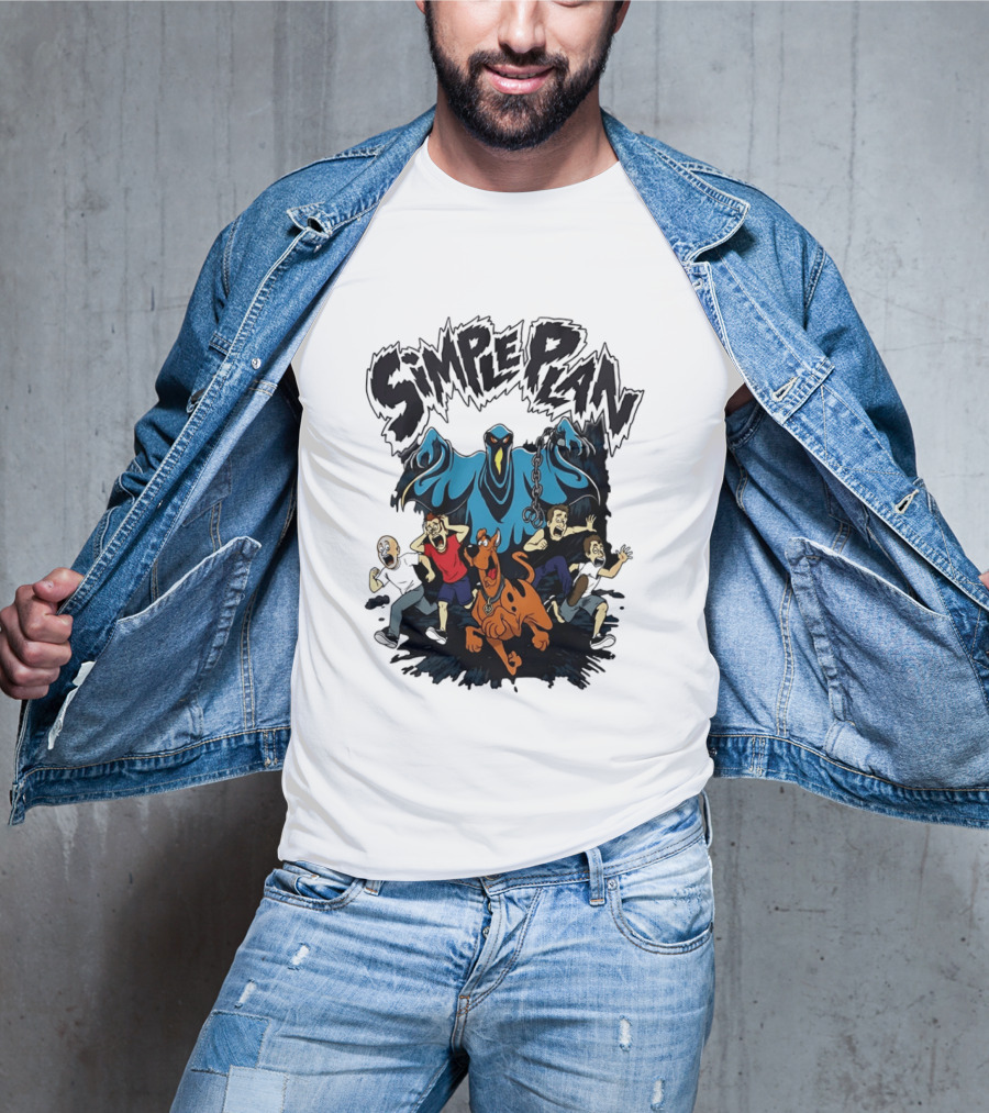 Simple Plan Scooby Doo The Bigger Than You Think Tour 2026 T-Shirt