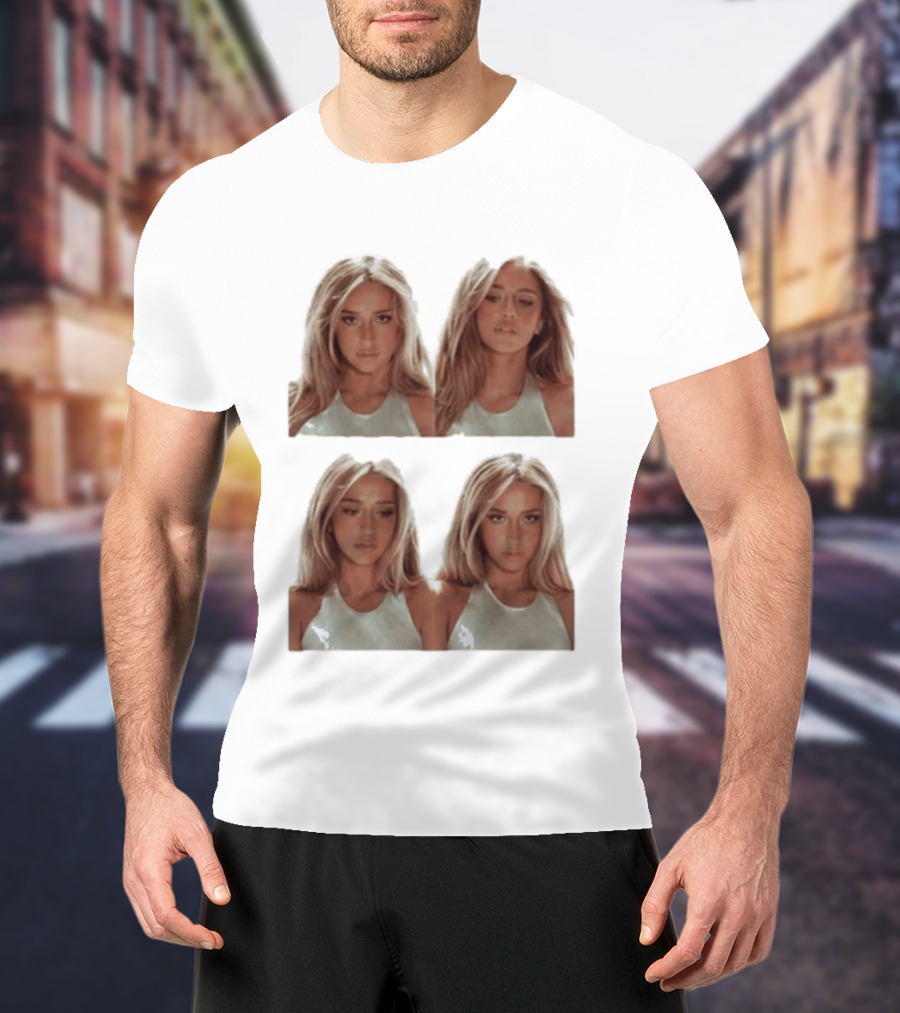 Tate McRae Photo Collage Lollapalooza 2026 Chicago T-Shirt