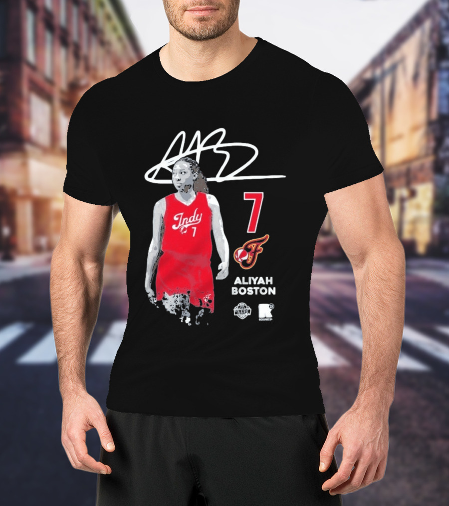 Aliyah Boston Indy 7 Indiana Fever WNBPA T-Shirt