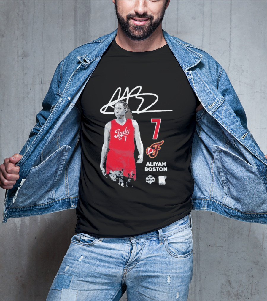 Aliyah Boston Indy 7 Indiana Fever WNBPA T-Shirt