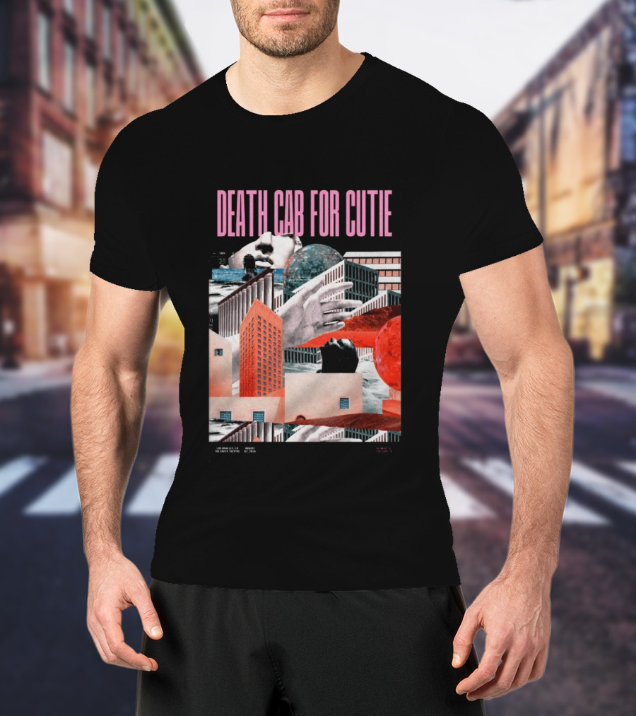 Death Cab For Cutie August 2 2026 Greek Theatre Los Angeles CA Concert T-Shirt
