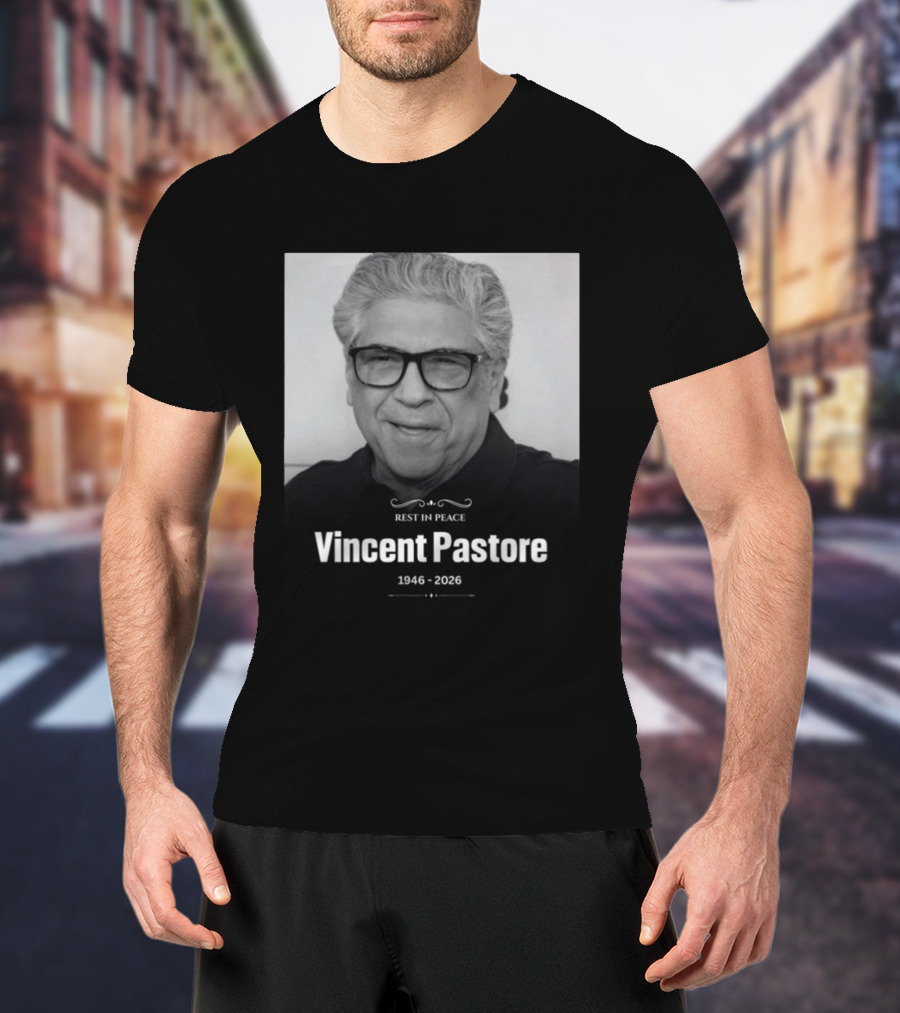 Vincent Pastore 1946 2026 Rest In Peace Memorial T-Shirt