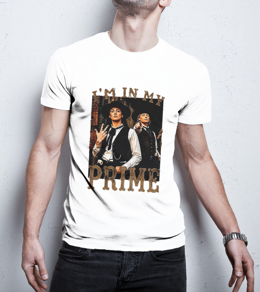I'm In My Prime Sophie Cunningham Caitlin Clark Western T-Shirt