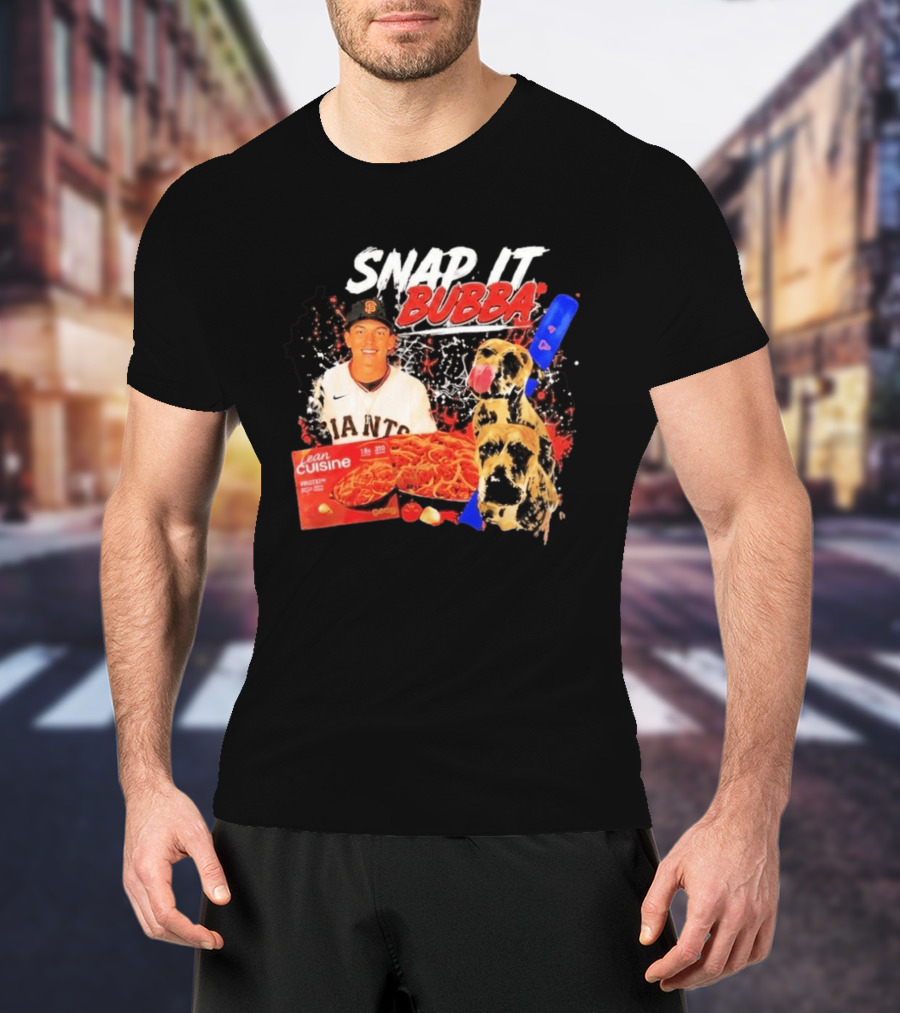 Snap It Bubba San Francisco Giants Lean Cuisine Spaghetti T-Shirt