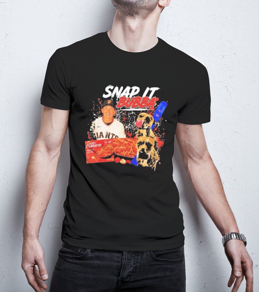 Snap It Bubba San Francisco Giants Lean Cuisine Spaghetti T-Shirt