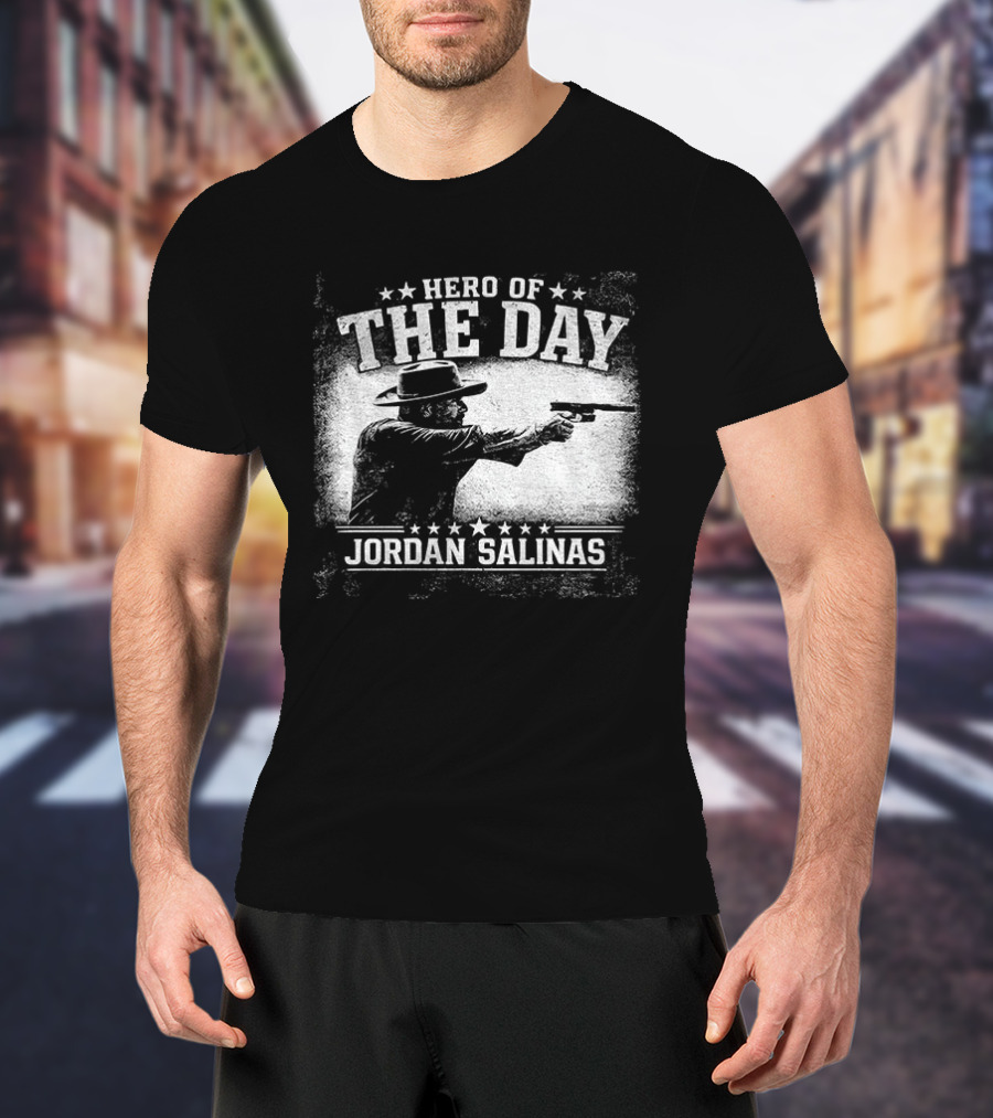 Hero Of The Day Jordan Salinas T-Shirt