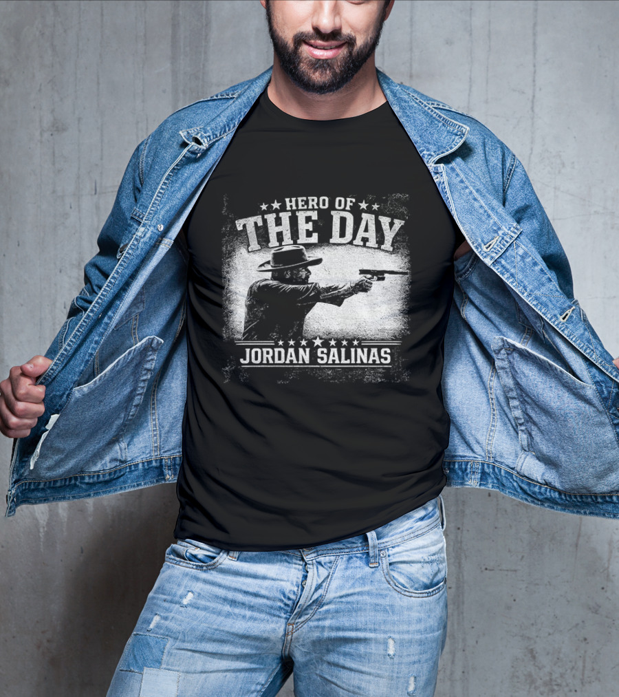 Hero Of The Day Jordan Salinas T-Shirt