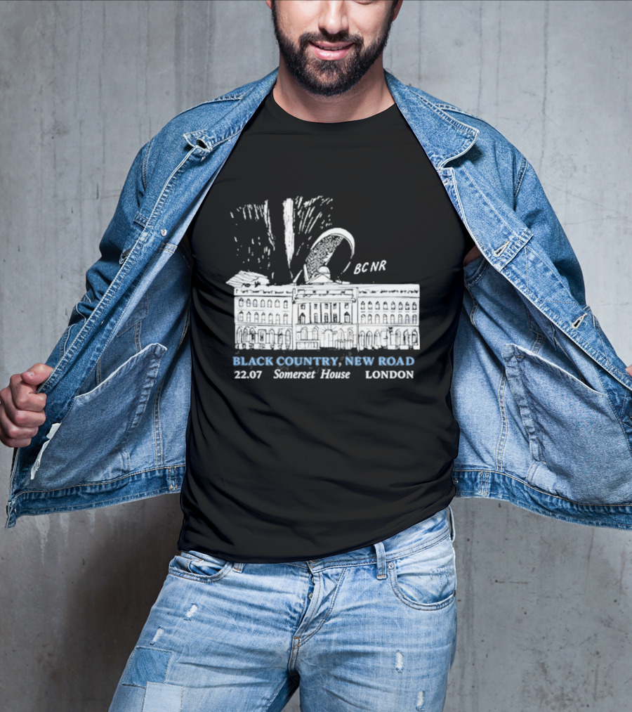 Black Country New Road BCNR Somerset House 22.07 London T-Shirt
