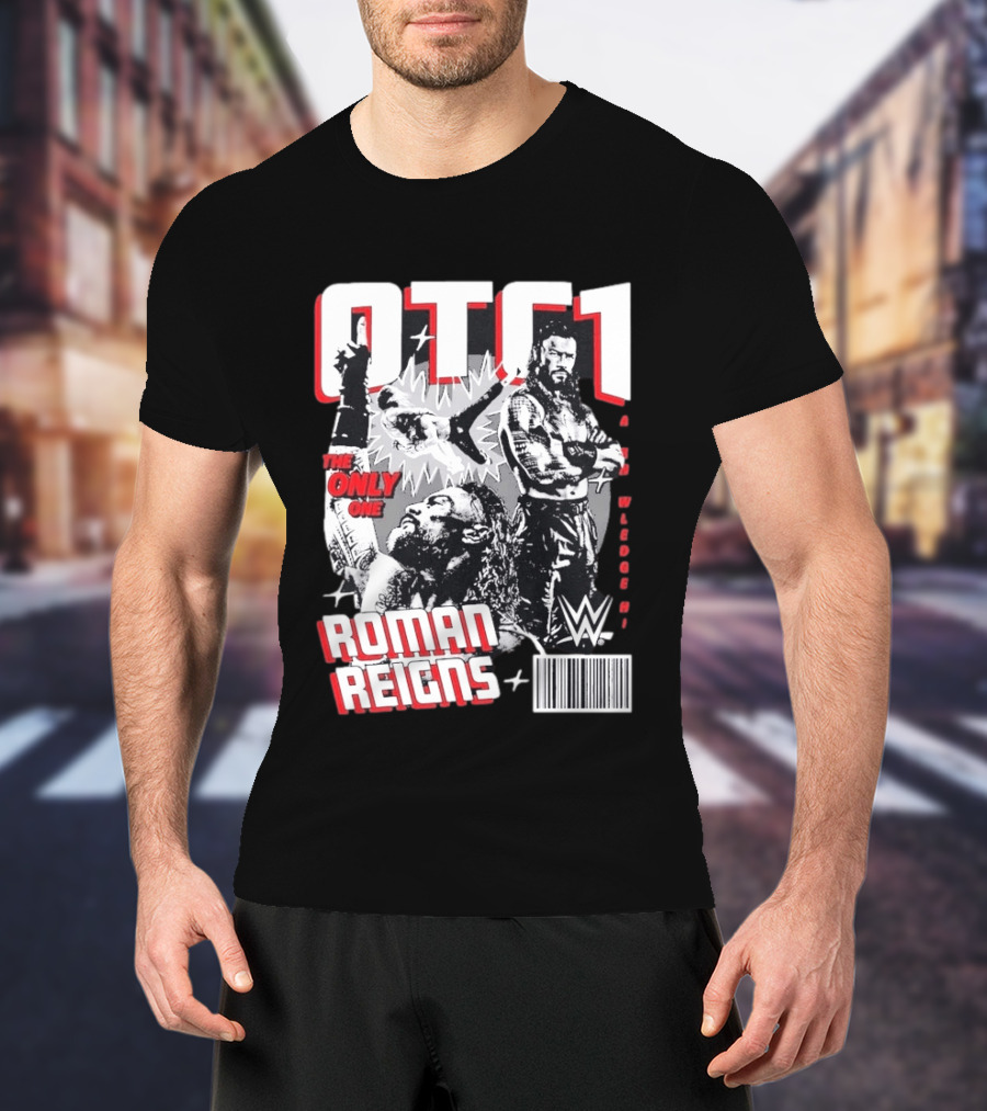 OTC1 Roman Reigns WWE The Only One Superstar T-Shirt