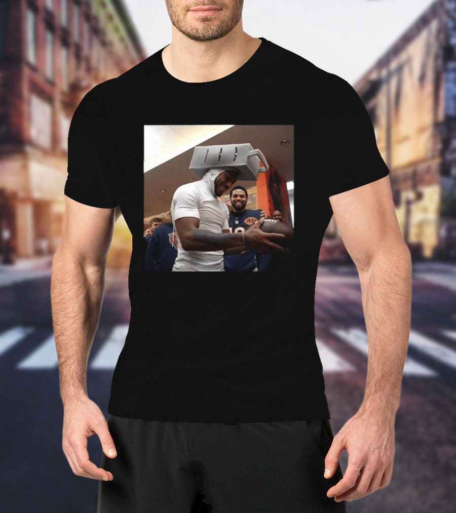 DJ Moore Cheese Grater Hat Fun Moment T-Shirt