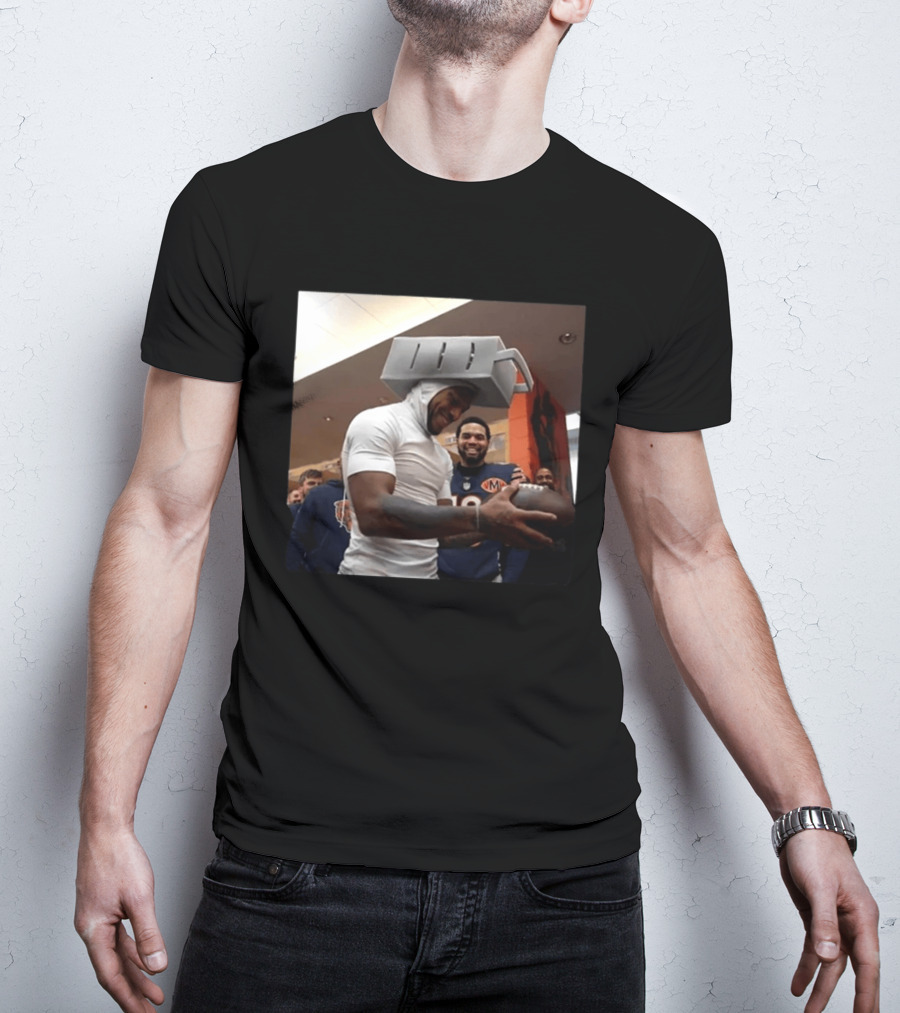 DJ Moore Cheese Grater Hat Fun Moment T-Shirt