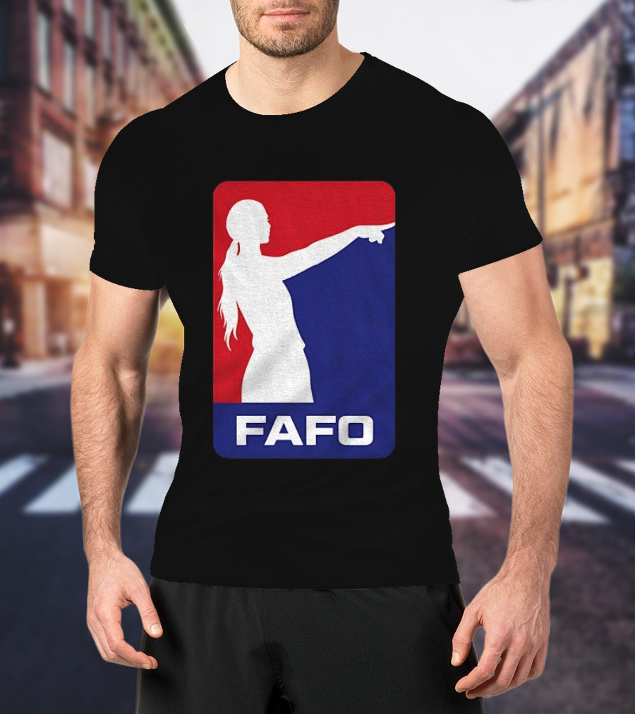 Sophie Cunningham FAFO Pointing Indiana Fever WNBA Fan T-Shirt