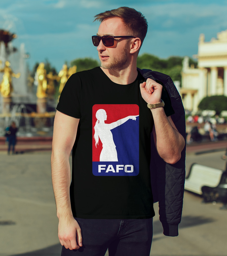 Sophie Cunningham FAFO Pointing Indiana Fever WNBA Fan T-Shirt