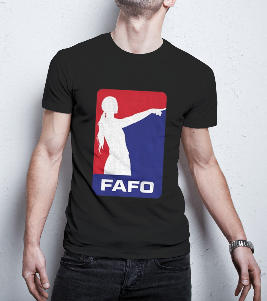 Sophie Cunningham FAFO Pointing Indiana Fever WNBA Fan T-Shirt