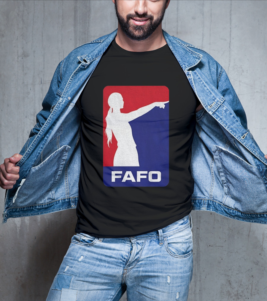 Sophie Cunningham FAFO Pointing Indiana Fever WNBA Fan T-Shirt