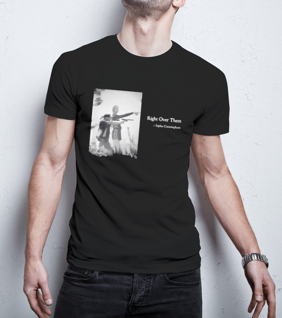 Right Over There Sophie Cunningham Vintage Western Scene T-Shirt