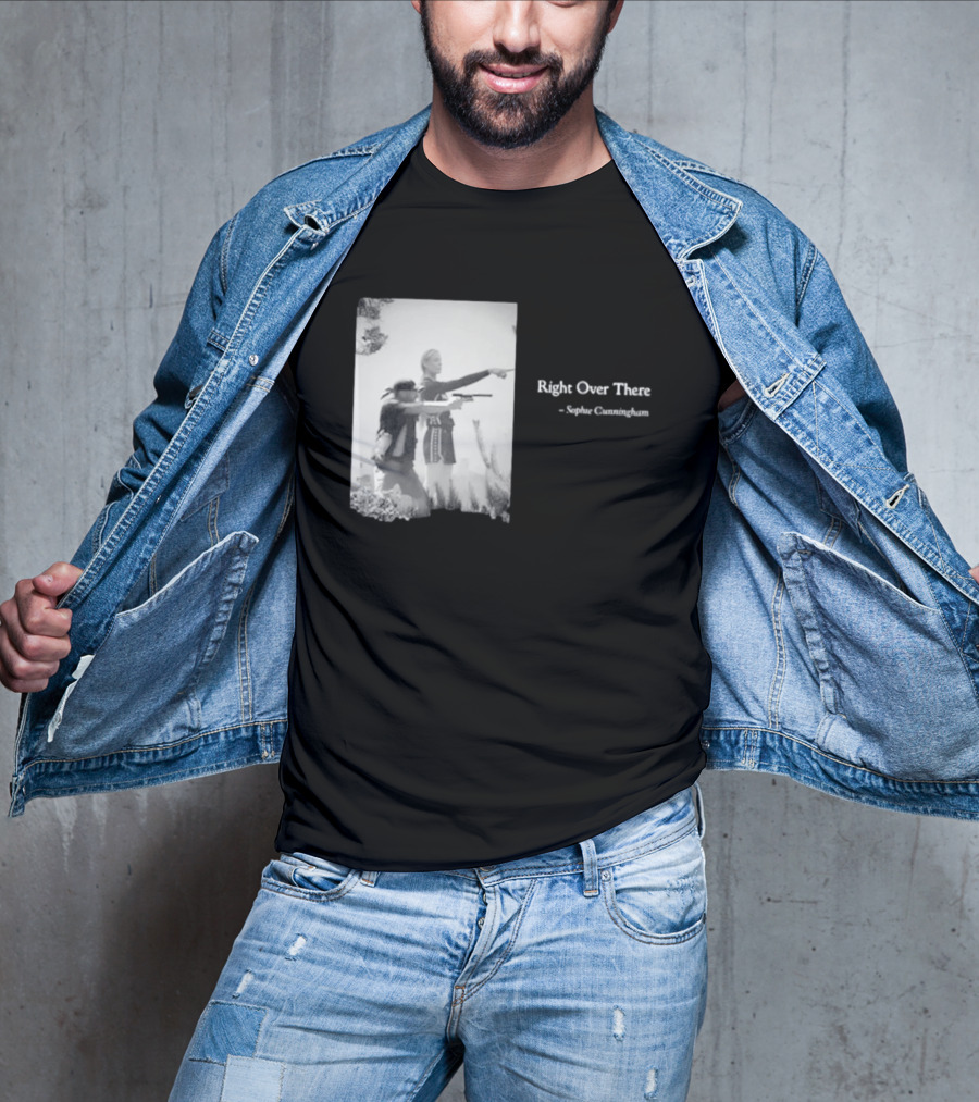 Right Over There Sophie Cunningham Vintage Western Scene T-Shirt