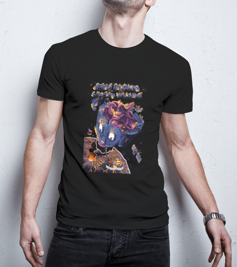 King Gizzard & The Lizard Wizard Field Of Vision Buena Vista CO August 14 16 2026 T-Shirt