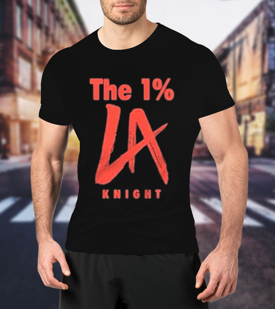 The 1% LA Knight Bold Red T-Shirt