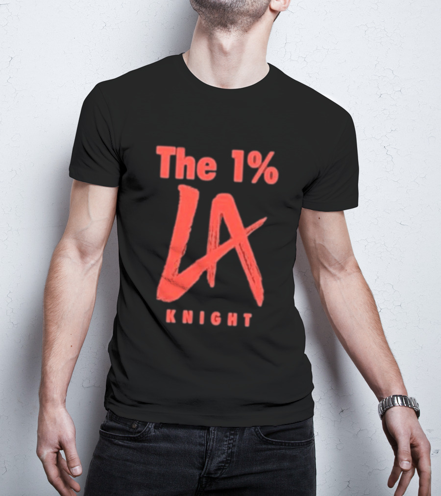 The 1% LA Knight Bold Red T-Shirt
