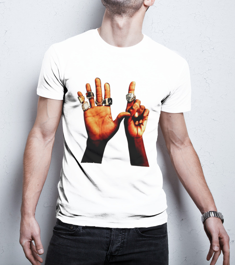 Carlos Alcaraz Championship Rings NBA Jordan Rolex Iconic Hands T-Shirt