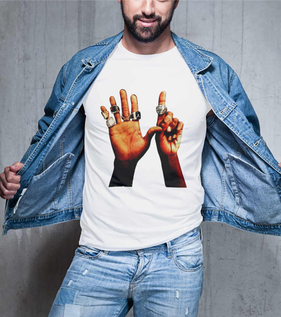 Carlos Alcaraz Championship Rings NBA Jordan Rolex Iconic Hands T-Shirt