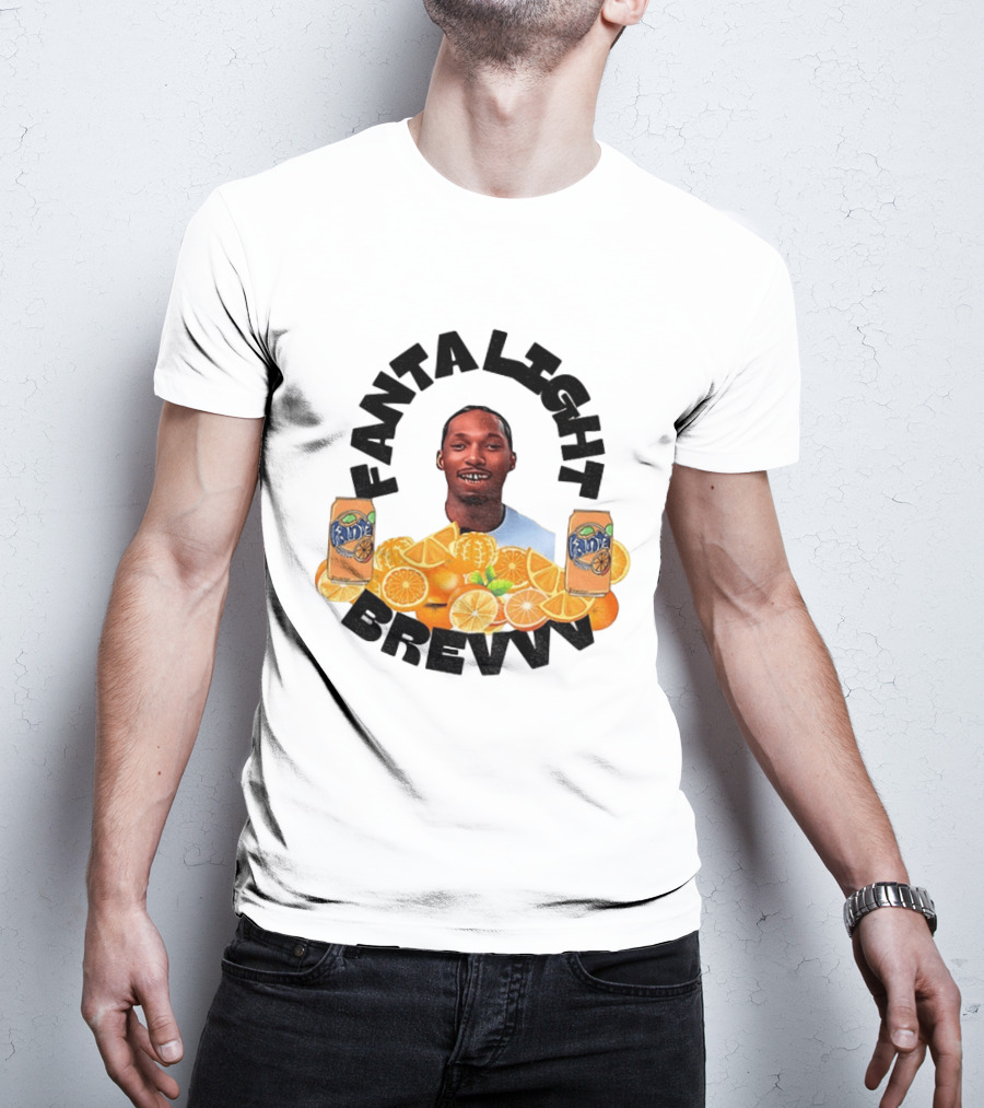 Fanta Light Brev Meme Orange Slices Cans T-Shirt