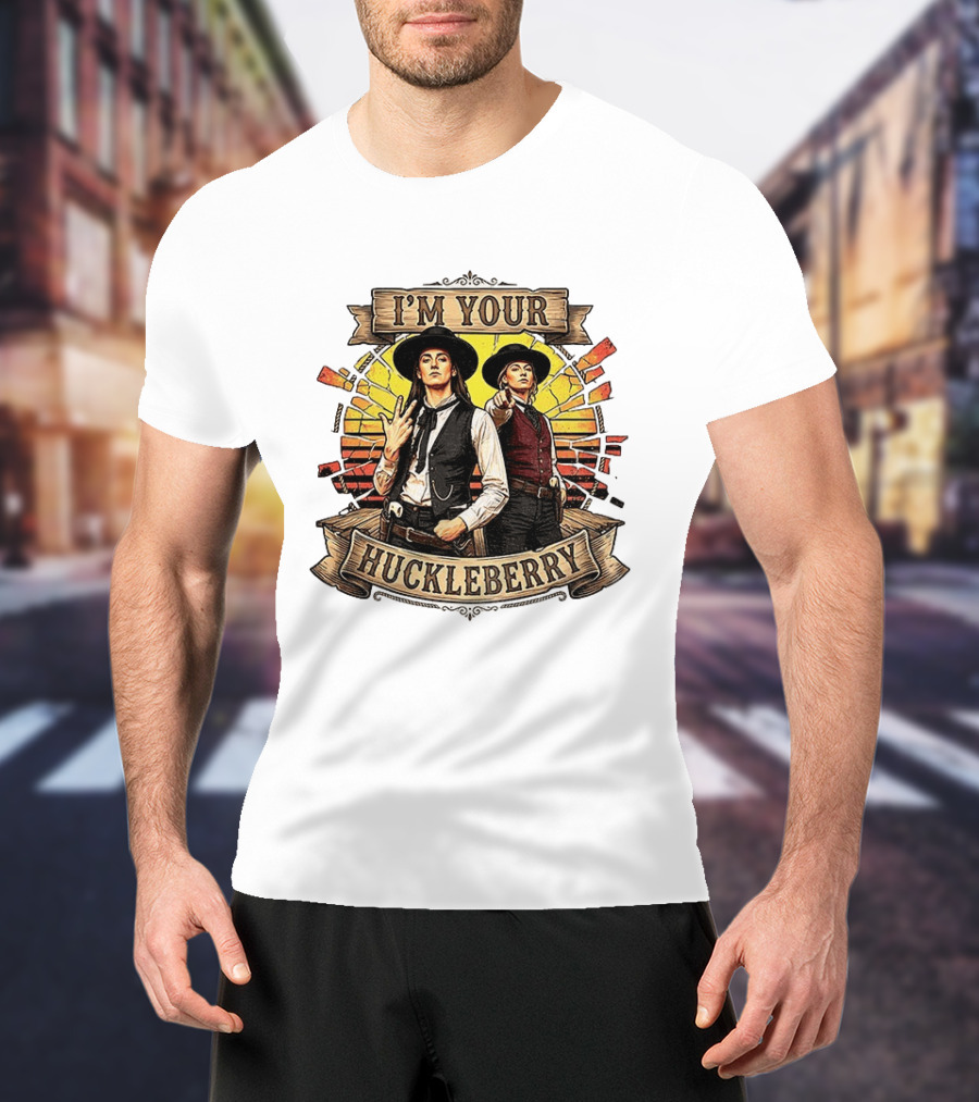 I'm Your Huckleberry Sophie Cunningham Cowgirl Indiana Fever Basketball Western T-Shirt