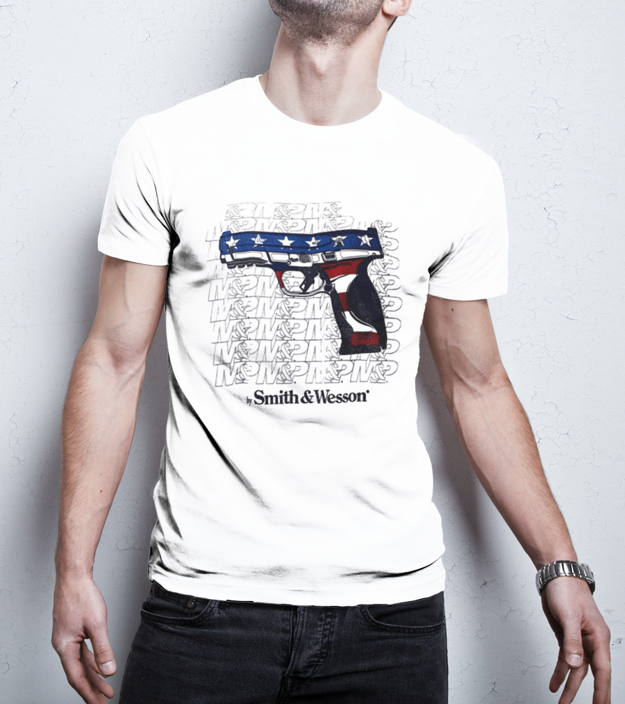 M P Monday By Smith And Wesson Stars And Stripes T-Shirt