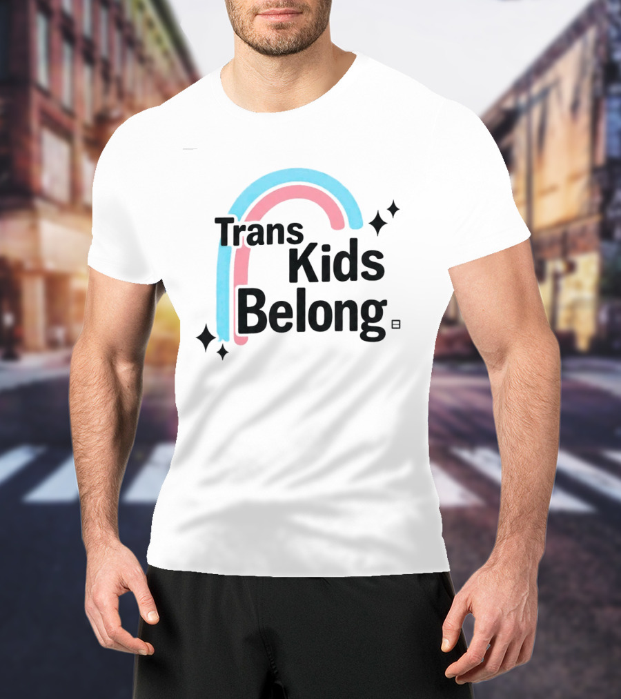 Minnesota Lynx Coach Cheryl Reeve Trans Kids Belong T-Shirt